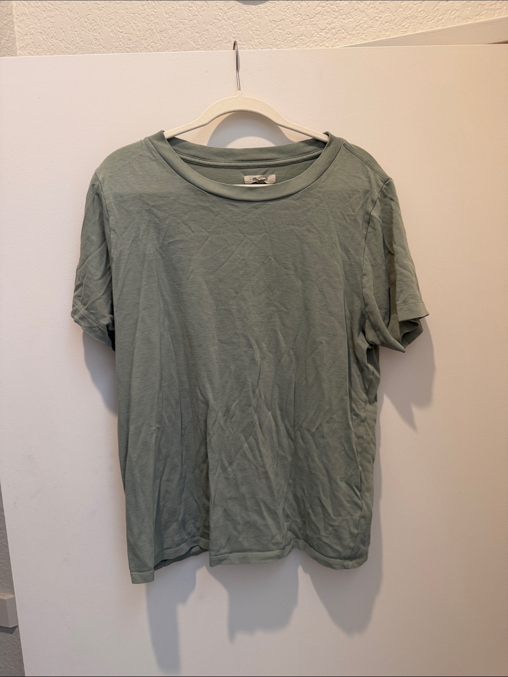 Madewell Sage Green Short Sleeve Crew Tee